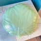 Vintage Iridescent Leaf Catchall/Plate