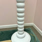 Vintage White Stacked Plaster Floor Lamp