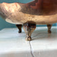 Vintage Brass Leaf Catchall Bowl