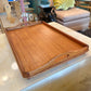 Vintage 1970’s Teak Wood Folding Tray