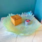 Vintage Iridescent Leaf Catchall/Plate