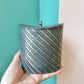 Vintage Fecit Portugal VCM Pewter Hinged Lid Trinket Box