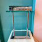 Vintage Sonneman Style Chrome and Glass Touch Table Lamp
