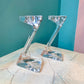 Vintage Crystal Candlestick Holders by Riedel