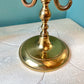 Vintage Brass 3 Arm Candelabra