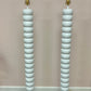 Vintage White Stacked Plaster Floor Lamp