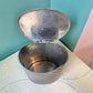 Vintage Fecit Portugal VCM Pewter Hinged Lid Trinket Box