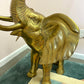 1960’s Extra Large Brass Elephant Statue
