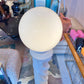 Vintage Spiral Globe Floor Lamp