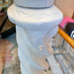 Vintage Spiral Globe Floor Lamp