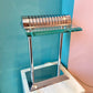 Vintage Sonneman Style Chrome and Glass Touch Table Lamp
