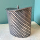 Vintage Fecit Portugal VCM Pewter Hinged Lid Trinket Box