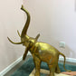 1960’s Extra Large Brass Elephant Statue