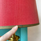 Vintage Mid Century Brass Table Lamp