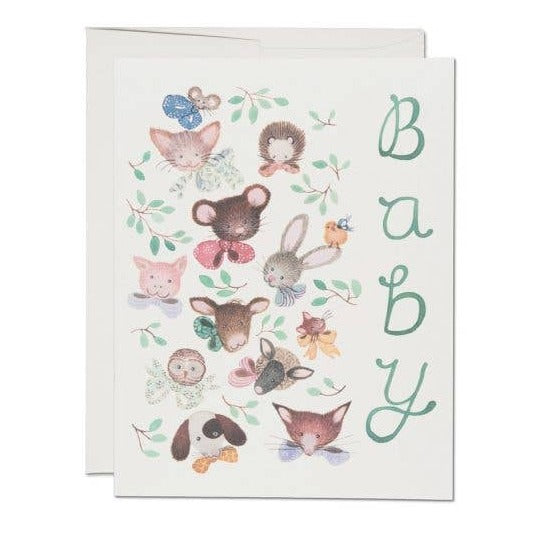 Baby Animals card