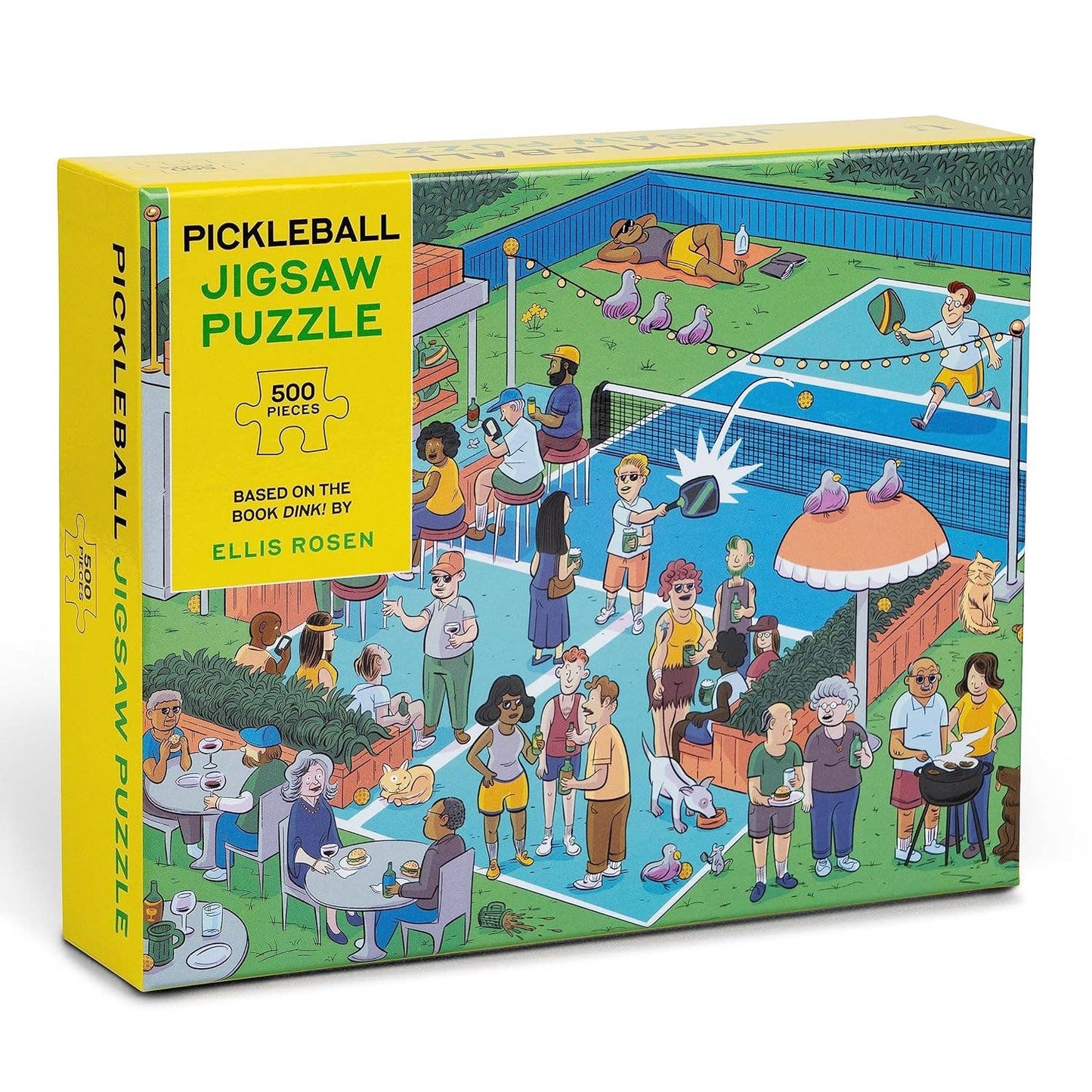 Pickleball Jigsaw Puzzle: Based on the Book Dink!