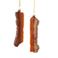 Sparkly Breakfast Bacon Holiday Ornament