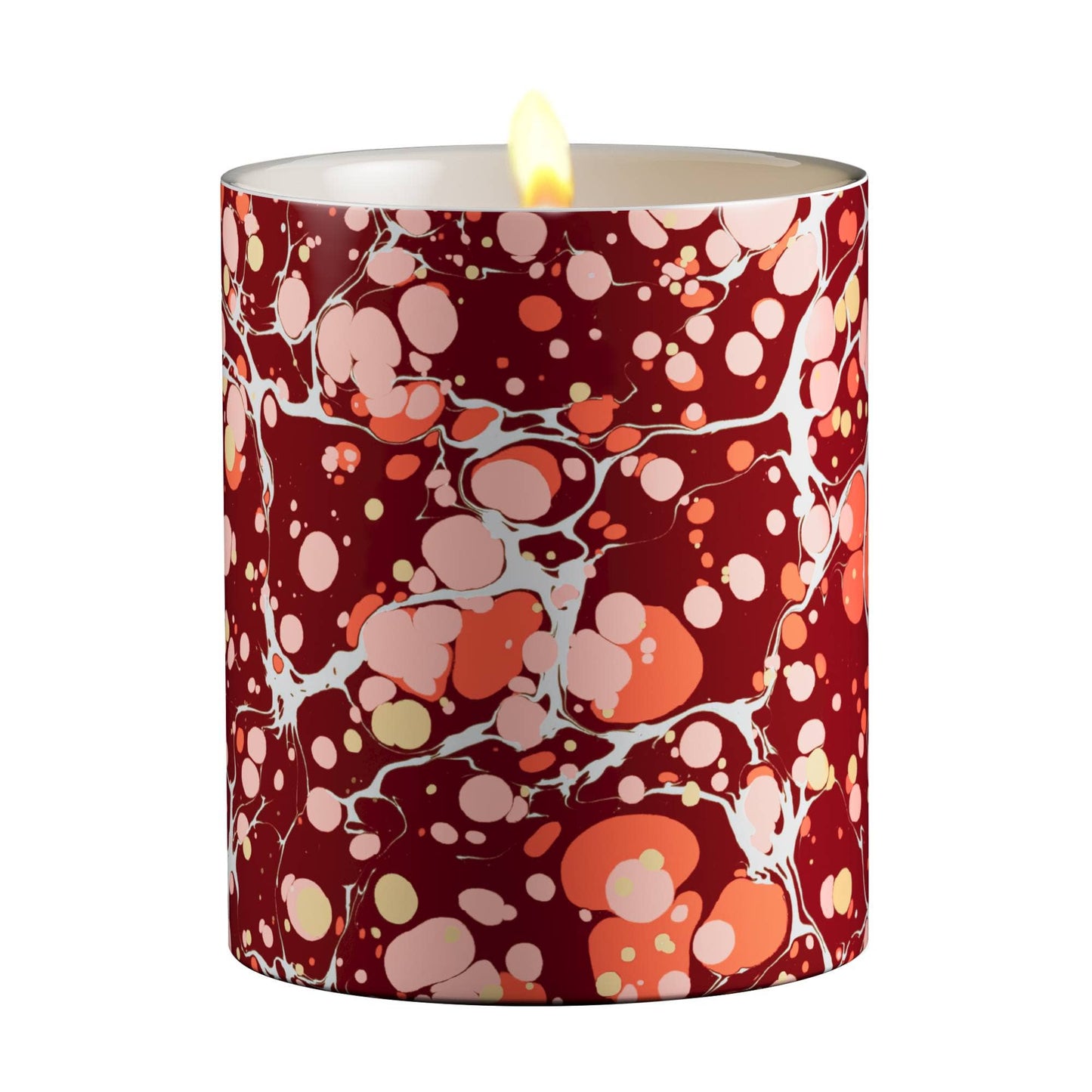 Iris Ceramic Jar Candle