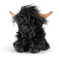 Black Highland Cow Stuffed Animal