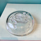Vintage Signed Verlys Glass Cupid Bowl