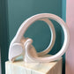 1980’s White Ceramic Rams Head Sculpture by Jaru