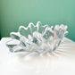 Vintage Cofrac Art Verrier French Crystal Bowl