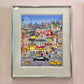 Charles Fazzino Signed Limited Edition Framed “…To Broadway” 3D Serigraph Pop Art