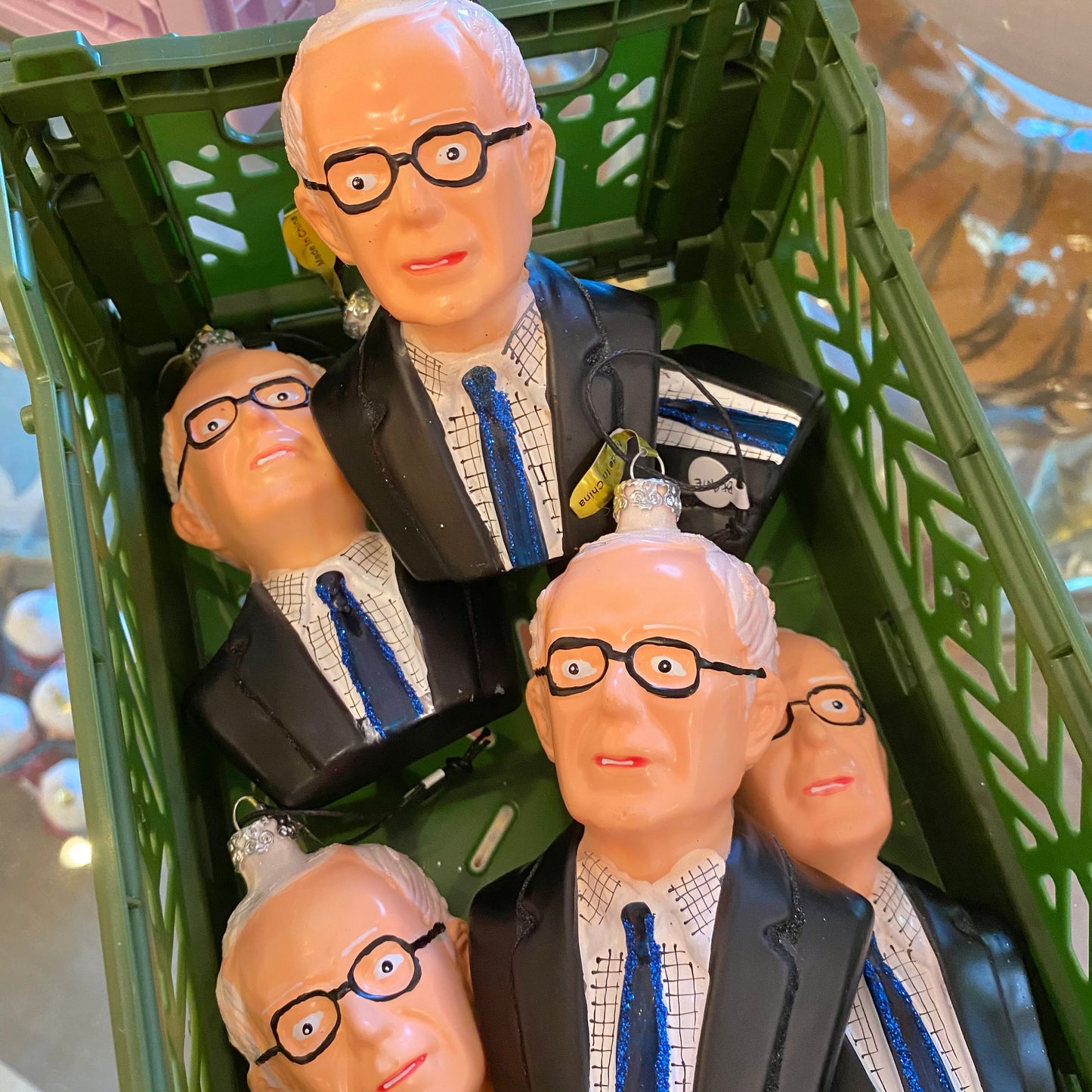 Bernie Sanders Holiday Ornament