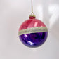 Duo Colored Large Bauble Ornament