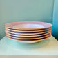 1979 Fitz and Floyd Pink `Rondelle’ Dinnerware Set -26 Pieces