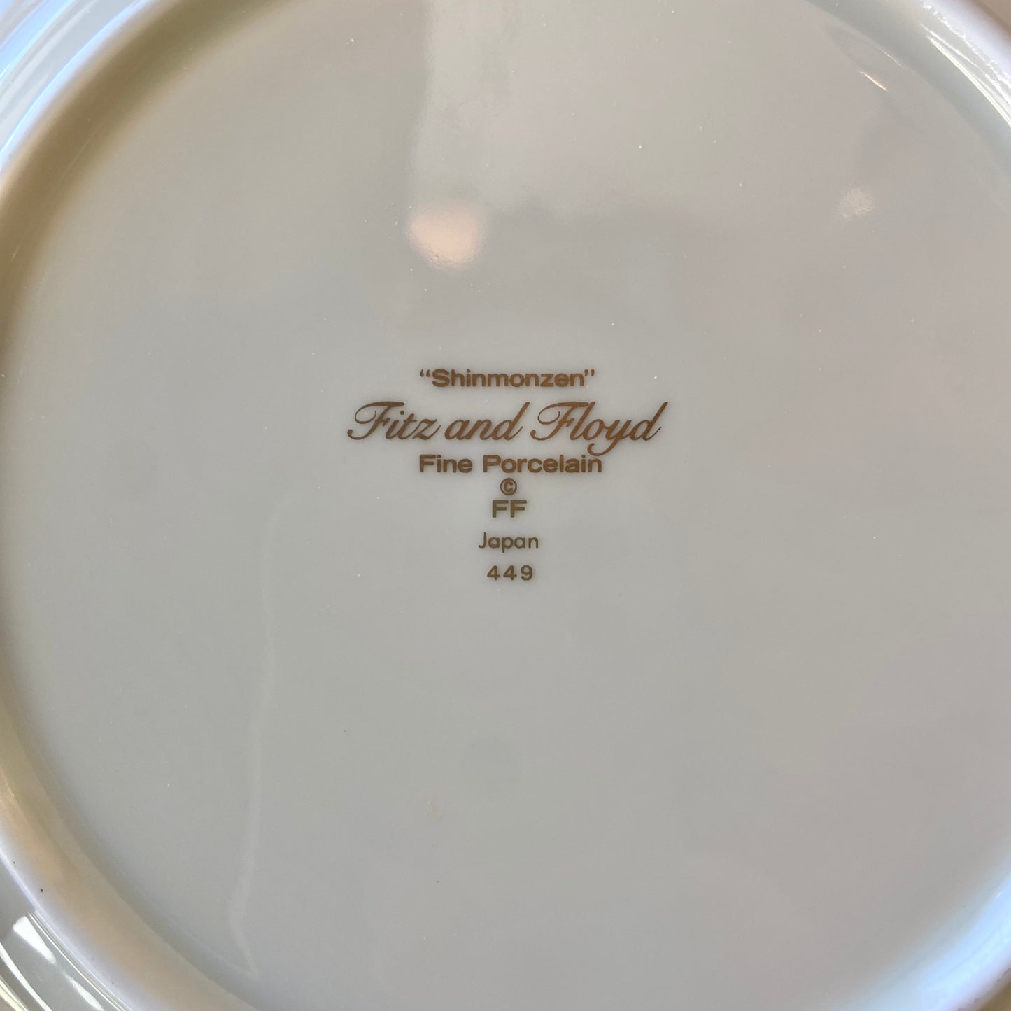 Vintage Fitz and Floyd 'Shinmonzen’ Dinnerware Set/ 24Piece