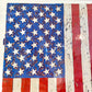 Framed Vintage Jasper Johns American 'Flags 1' Poster