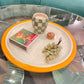 Vintage Speckled Ceramic Platter