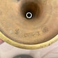Vintage Williamsburg Virginia Metalcrafters Brass Ribbed Candlestick Holders