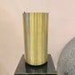 Vintage Cylindrical Brushed Brass Up Light