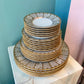 Vintage Fitz and Floyd 'Shinmonzen’ Dinnerware Set/ 24Piece