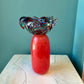 Vintage Hand Blown Art Glass Vase