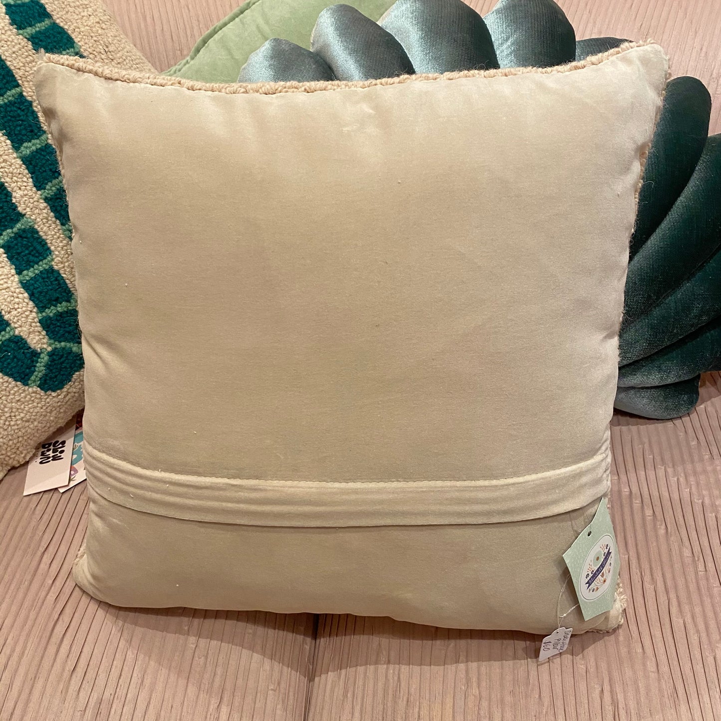 Snake Hook Pillow by Elizabeth Olwen