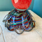 Vintage Hand Blown Art Glass Vase