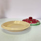 Vintage Ceramic Cherry Pie Dish and Lid