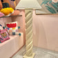 1980's Michael Taylor Style Spiral Floor Lamp