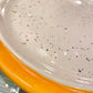 Vintage Speckled Ceramic Platter