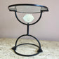 Vintage Postmodern Fred Garbotz ‘HE’ Side Table