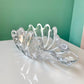 Vintage Cofrac Art Verrier French Crystal Bowl