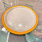 Vintage Speckled Ceramic Platter