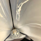 1980’s Black and White Large Postmodern Flower Lamp by Rougier