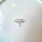 Vintage Fitz and Floyd Hexagonal "Capri Platinée" Dinnerware Set -24 Pieces