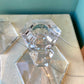 Pair of Vintage Crystal Candle Holders by Val St. Lambert