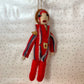 David Bowie Felt Holiday Ornament