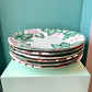Set of 6 Fitz and Floyd 1989 Magnolia Dinner Charger Plates